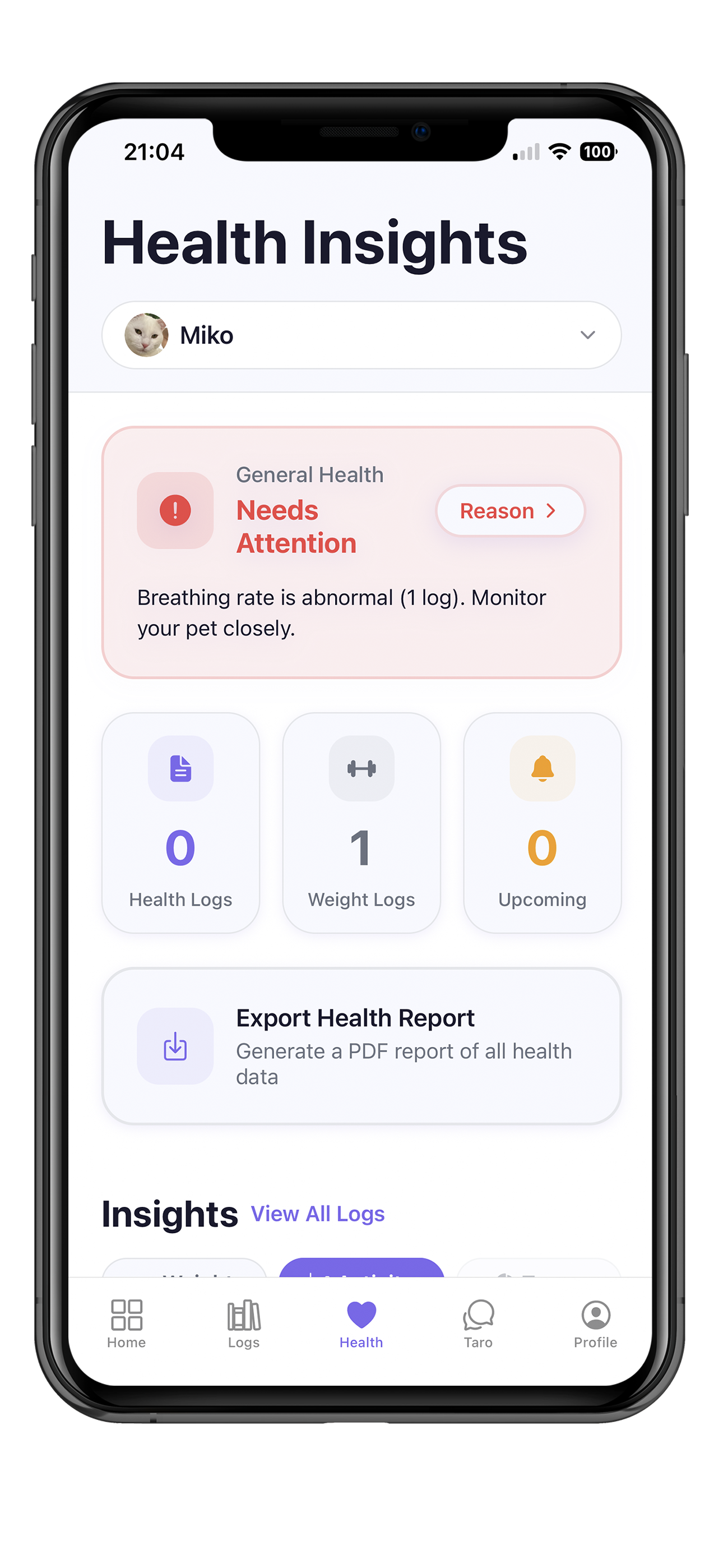 Health Tracking